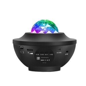 MOVSSOU Galaxy Projector Star Night Lights for Kids Room Bluetooth Speaker NIB
